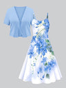 Apparelplayground Dress Set — Digital Print Slip Duo Built for Curves & Warm-Weather Confidence