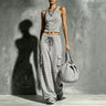 Apparelplayground Vest Set — Striped Linen-Blend Duo That Makes Effortless Look Intentional